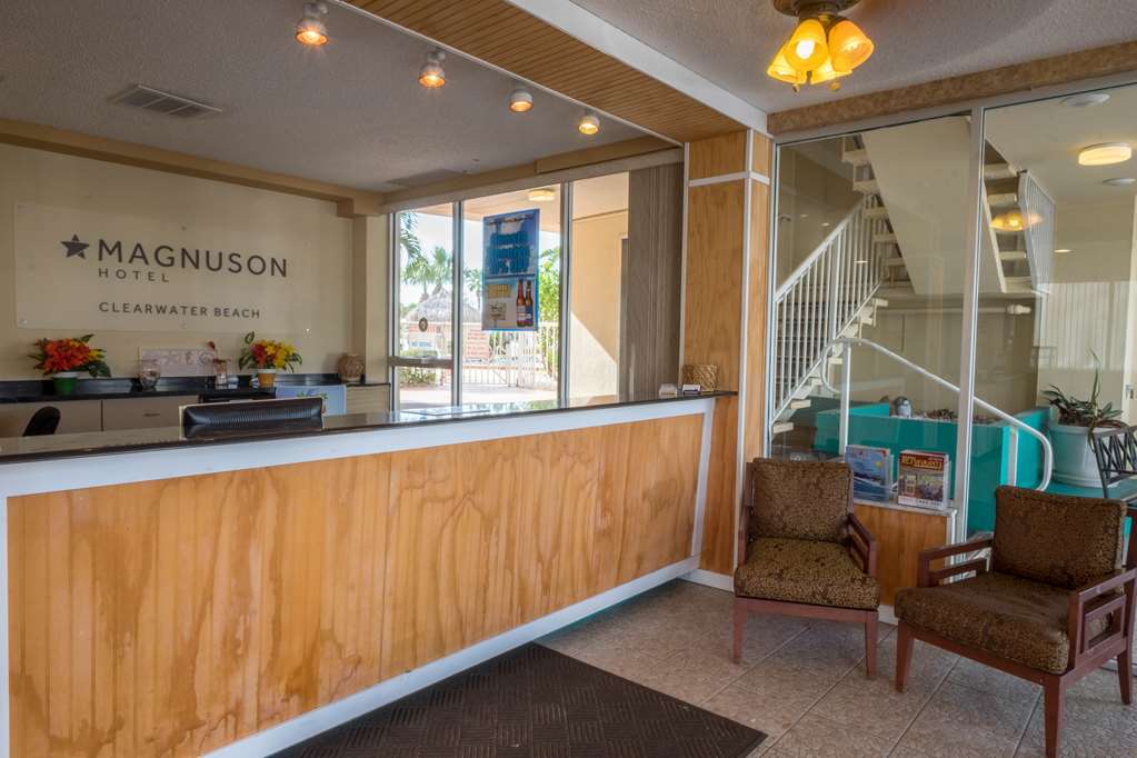 Magnuson Hotel Clearwater Beach Beltér fotó